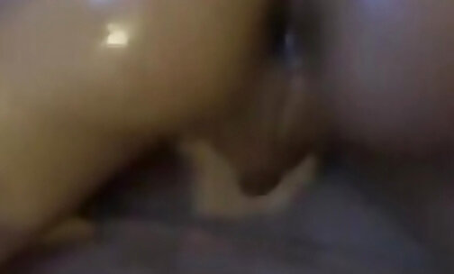 All sweaty and sexy ts getting railed and creampied