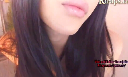 sexy filipina tgirl teases on webcam