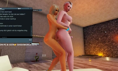 shemale's club fuck, 3d adult game's world, letsplay3