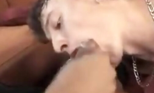 Big Dick Shemale Cums in My Mouth by TROC