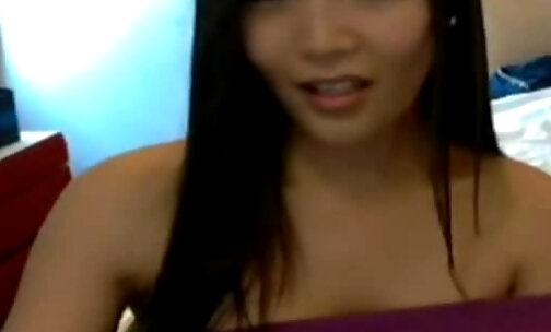 Asian beauty by webcam
