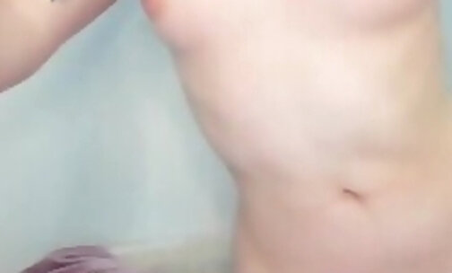 Super Hot Big Ass T-Girl lubricating her ashole Webcam Show