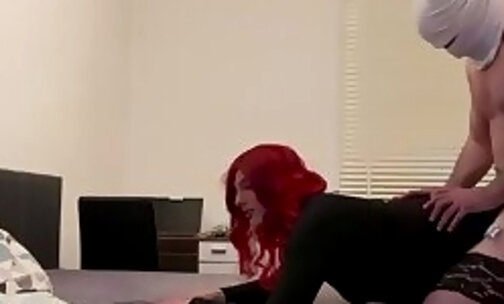 Redhead Crossdresser love anal