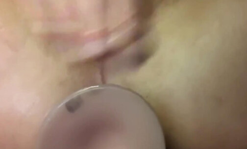 Soft dick Cumshot as T girl Girl Ass Completely Swallow