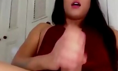 Petite Shemale And Her Amazing Huge Cock