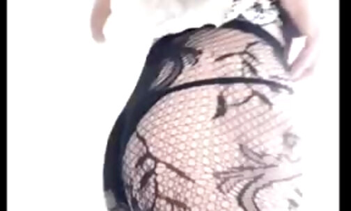 Curvy sissy with nice cock