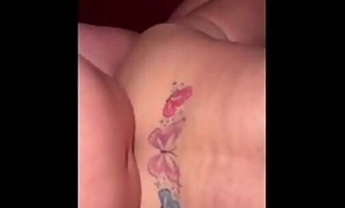 fucking doggie style tramp stamp tattoo