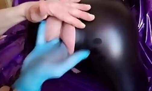 latex shemal fucked by a thick cock