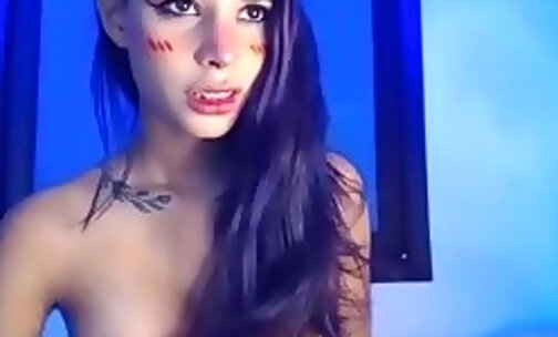 amazing sexy tranny alessia iris97 on live webcam 5
