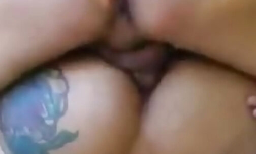 Naughty couple nails on the fresh air after sucking & rimming
