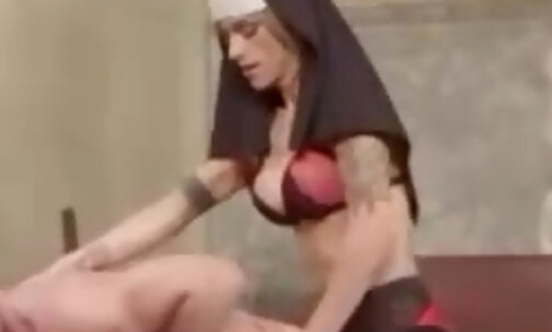 Nina Hot Fucking Nun