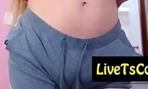 pretty large penis white brazilian teasing on live webc