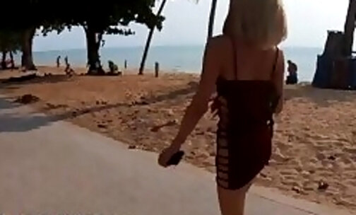 Pattaya Horny Ladyboy Itim Hot Tourist Sex